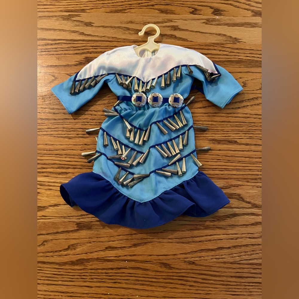 American Girl Doll Jingle Dress of Today Dress from Kaya's Collection. - Picture 9 of 13